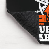 Stolzer Papa eines Leukämie Krieger Vater Bewussts Mousepad (Ecke)