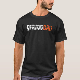 Stolzer Papa Fußball Basketball Papa Von Ballspiel T-Shirt