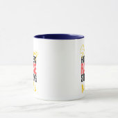 Stolzer Papa Vatertag Kaffeetasse (Zentrum)