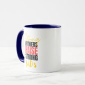 Stolzer Papa Vatertag Kaffeetasse (Vorderseite Links)