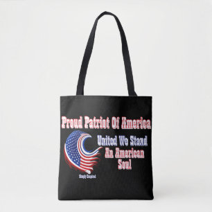 Stolzer Patriot Amerikas - Eine amerikanische Seel Tasche