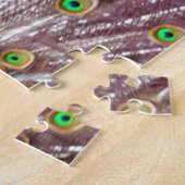 stolzer Pfau Puzzle (Seite)