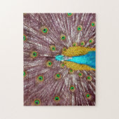 stolzer Pfau Puzzle (Vertikal)