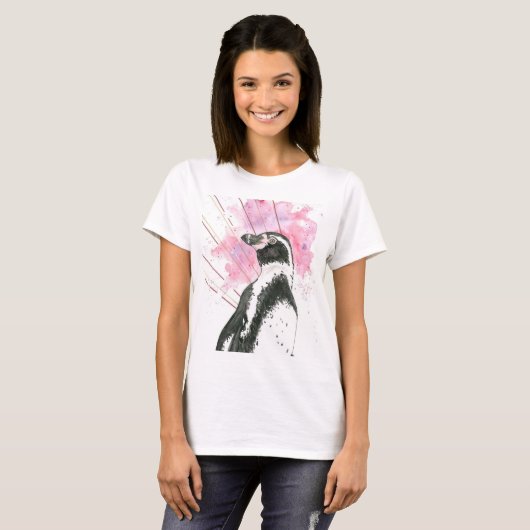 stolzer Pinguin T-Shirt (Vorne ganz)
