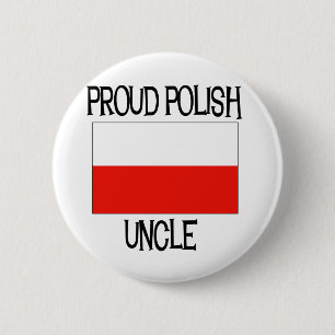 Stolzer polnischer Onkel Button
