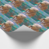 STOLZER PUDEL GESCHENKPAPIER (Ecke)