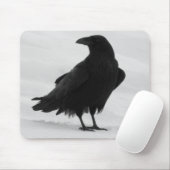 Stolzer Rabe Mousepad (Mit Mouse)
