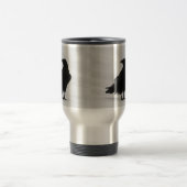 Stolzer Rabe Reisebecher (Mittel)