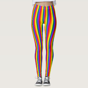 Stolzer Regenbogendruck coole Leggings