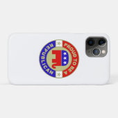 Stolzer Republikaner Case-Mate iPhone Hülle (Rückseite (Horizontal))