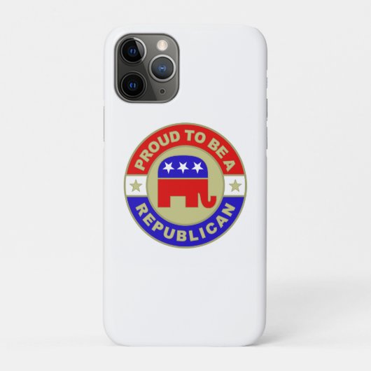 Stolzer Republikaner Case-Mate iPhone Hülle (Rückseite)