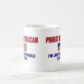 Stolzer Republikaner - ich bin wie das gerade Kaffeetasse (Mittel)
