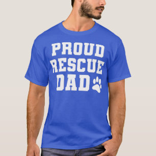Stolzer Rettungshund-Vater Vatertagsgeschenk für H T-Shirt