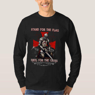 Stolzer Ritter Templer Christlicher Krieger Gottes T-Shirt