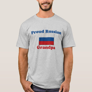 Stolzer russischer Großvater T-Shirt
