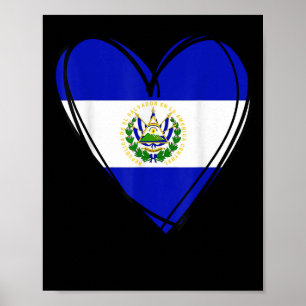 Stolzer salvadorianischer Junge Mein Hallo El Salv Poster