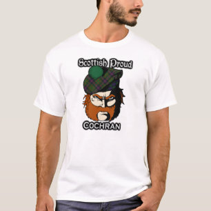 Stolzer schottischer Clan Cochran Tartan T-Shirt