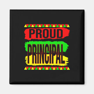 Stolzer Schulleiter Cool Black History Month Stolz Magnet