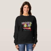 Stolzer Software-Entwickler Bürger Beruf Karriere Sweatshirt (Vorne ganz)