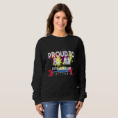 Stolzer Softwareentwickler Bürger Beruf Karriere Sweatshirt (Vorne ganz)