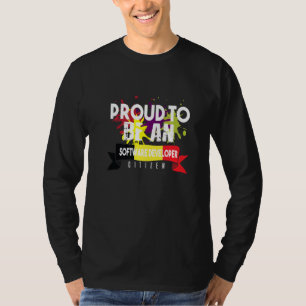 Stolzer Softwareentwickler Bürger Beruf Karriere T-Shirt