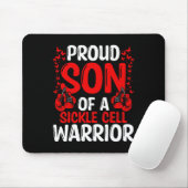 Stolzer Sohn der Sichelzellkrankheit Warrior Bewus Mousepad (Mit Mouse)