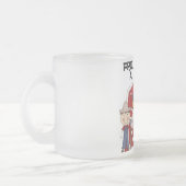 Stolzer Sohn ein Bauers-der T-Shirts und der Mattglastasse (Links)