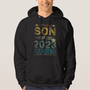 Stolzer Sohn einer Klasse von 2023 Hochschulabsolv Hoodie