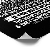 Stolzer Sohn einer verrückten Mutter im Jura spend Poster (Ecke)