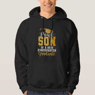 Stolzer Sohn eines Absolventen des Kindergartenabs Hoodie