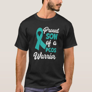 Stolzer Sohn eines PCOS-Kriegers PCOS-Bewusstsein T-Shirt