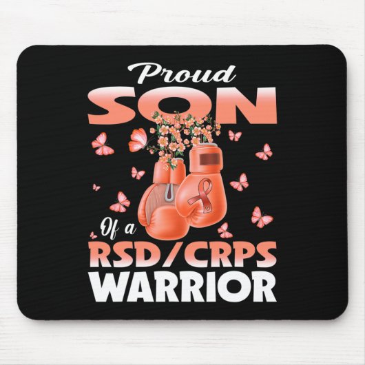 Stolzer Sohn eines Rsd Crps Krieger-Bewusstsein Bo Mousepad (Vorne)