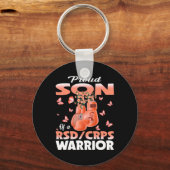 Stolzer Sohn eines Rsd Crps Krieger-Bewusstsein Bo Schlüsselanhänger (Vorderseite)