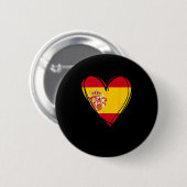 Stolzer spanischer Junge Mädchen Tante Vater Mutte Button (Vorne & Hinten)