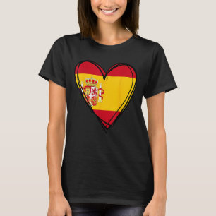 Stolzer spanischer Junge Mädchen Tante Vater Mutte T-Shirt