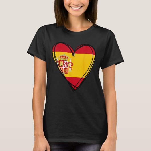 Stolzer spanischer Junge Mädchen Tante Vater Mutte T-Shirt (Vorderseite)