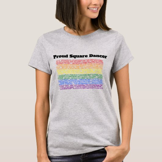 Stolzer Square Dancer T-Shirt (Vorderseite)