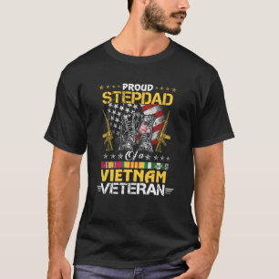 Stolzer Stiefvater eines Vietnam-Veteranen Sohn To T-Shirt