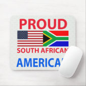 Stolzer südafrikanischer Amerikaner Mousepad (Mit Mouse)