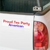 Stolzer Tee-Party-Amerikaner Autoaufkleber (Auf Lkw)