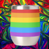 Stolzer Toast: Regenbogenflagge