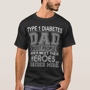 Stolzer Typ-1-Diabetes-Vater, ich habe meinen groß T-Shirt