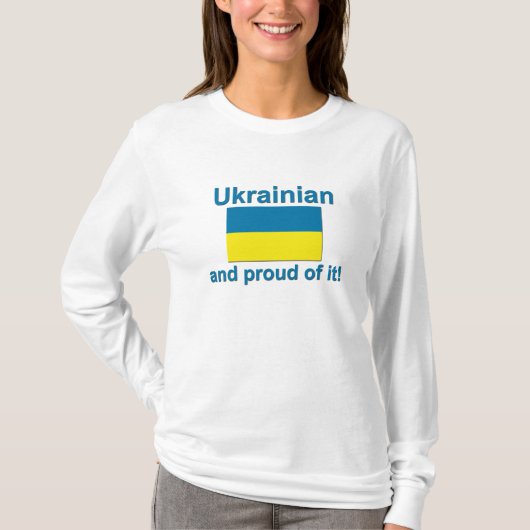 Stolzer Ukrainer T-Shirt (Vorderseite)