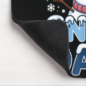 Stolzer Unterstützer Schnee Tage Schneemann Winter Mousepad (Ecke)