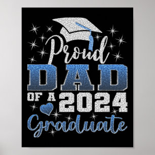 Stolzer Vater 2024 Graduate Phantastische Uni Poster