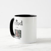 stolzer Vater 2026 Absolvent Abschlussgeschenk Vat Tasse (Vorderseite Links)
