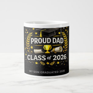 Stolzer Vater – Abschlussjahrgang 2026 Jumbo-Tasse