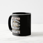 Stolzer Vater Absolvent der Klasse 2026 Tasse (Vorderseite Links)