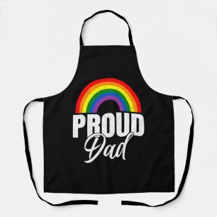 Stolzer Vater Ally LGBT Lesbischer Gay Pride Monat Schürze