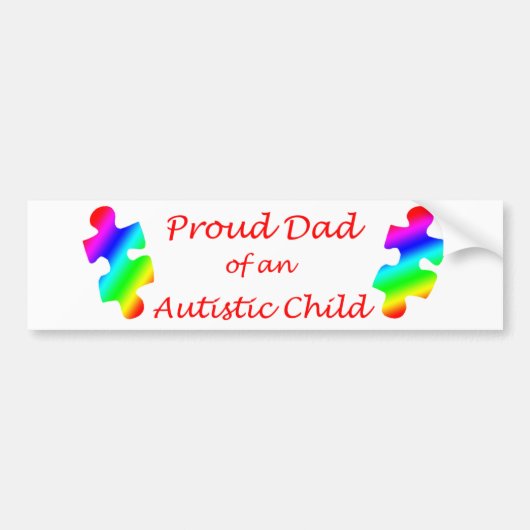 Stolzer Vater-Autoaufkleber Autoaufkleber (Vorne)